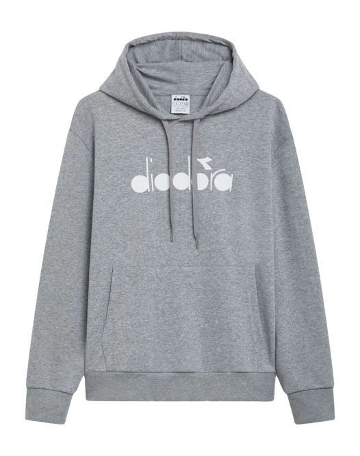 Hoodie Diadora Unisex Logo High Rise Melange '24