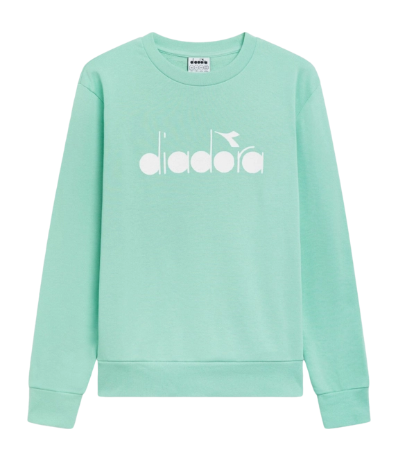 Sweatshirt Diadora Unisex Crew Logo Neon Green