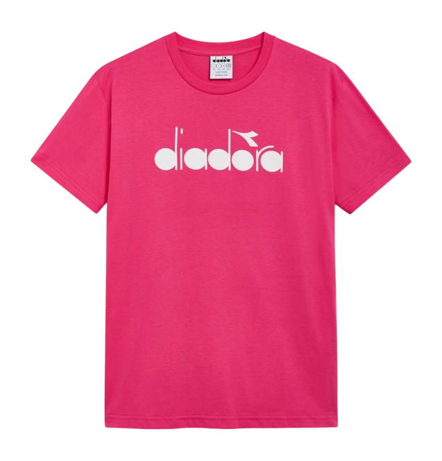 T-Shirt Diadora Unisex SS Logo Pink Sorbet '24