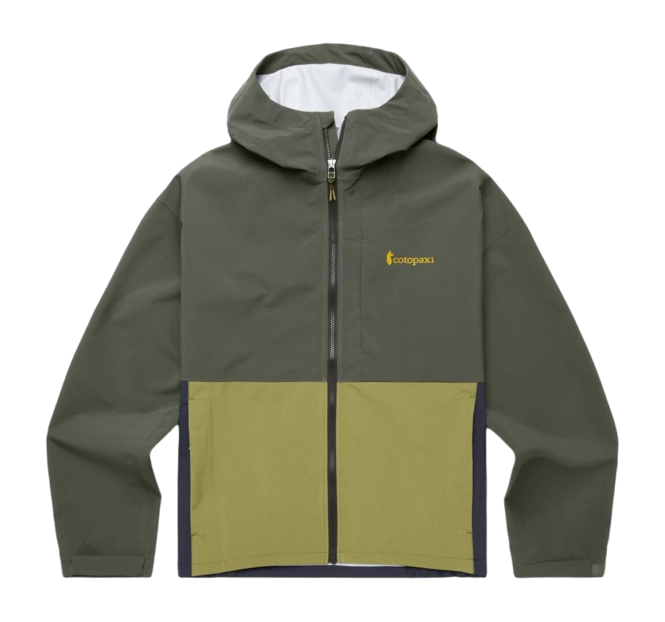 Jacket Cotopaxi Men Sky Rain Jacket Fatigue/Lemongrass