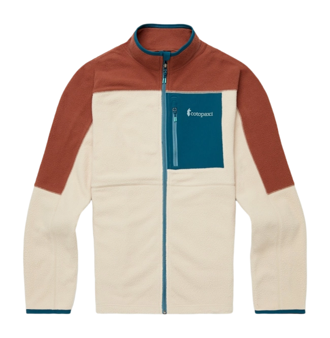 Zip Sweatshirt Cotopaxi Men Abrazo Fleece Fullzip Jacket Acorn/Oatmeal