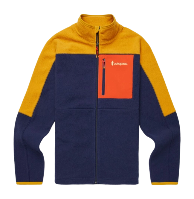 Zip Sweatshirt Cotopaxi Men Abrazo Fleece Fullzip Jacket Amber/Maritime
