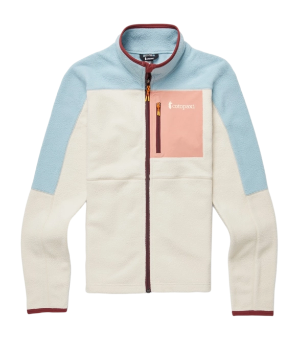 Zip Sweatshirt Cotopaxi Women Abrazo Fleece Fullzip Jacket Sea Spray/Cream