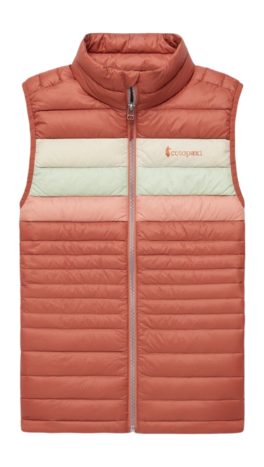 Zip Sweatshirt Cotopaxi Women Fuego Down Zip Sweatshirt Faded Brick Stripes