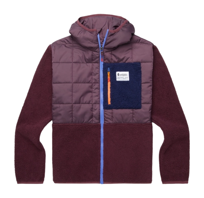 Jacket Cotopaxi Women Trico Hybrid Hooded Jacket Wine/Wine