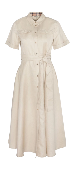 Dress Barbour Women Margaret Midi Dress Safari