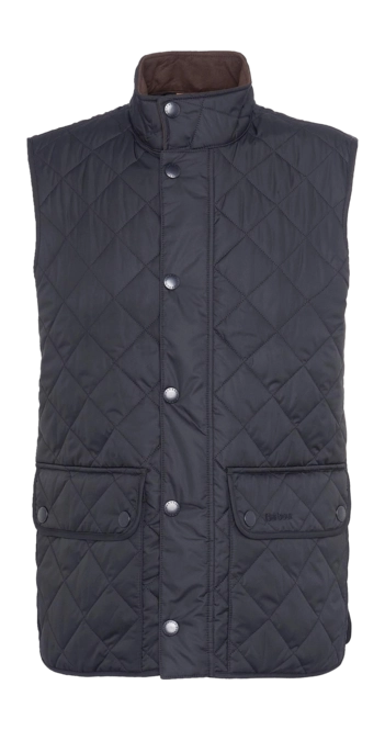 Body Warmer Barbour Men New Lowerdale Gilet Classic Navy