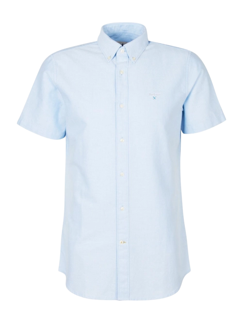Shirt Barbour Men Oxtown S/S Tailored Shirt Sky