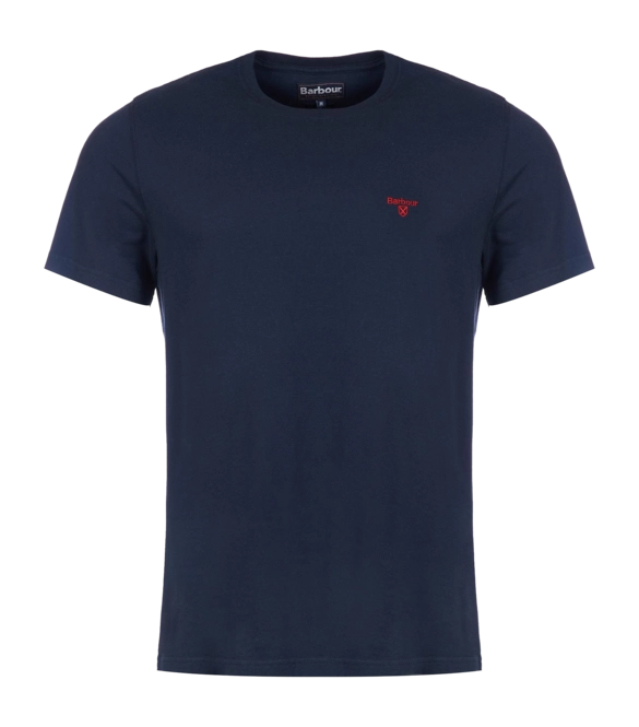 T-Shirt Barbour Men Essential Sports Navy '24