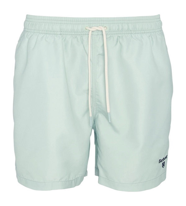 Swimming Trunks Barbour Men Staple Logo 5 Inch Dusty Mint