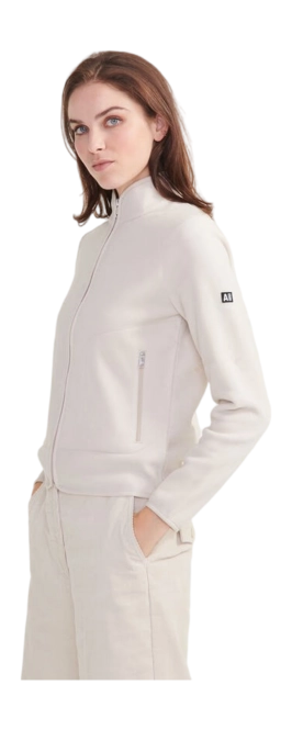 Zip Sweatshirt Aigle Women AIW23WFLE012 Sable