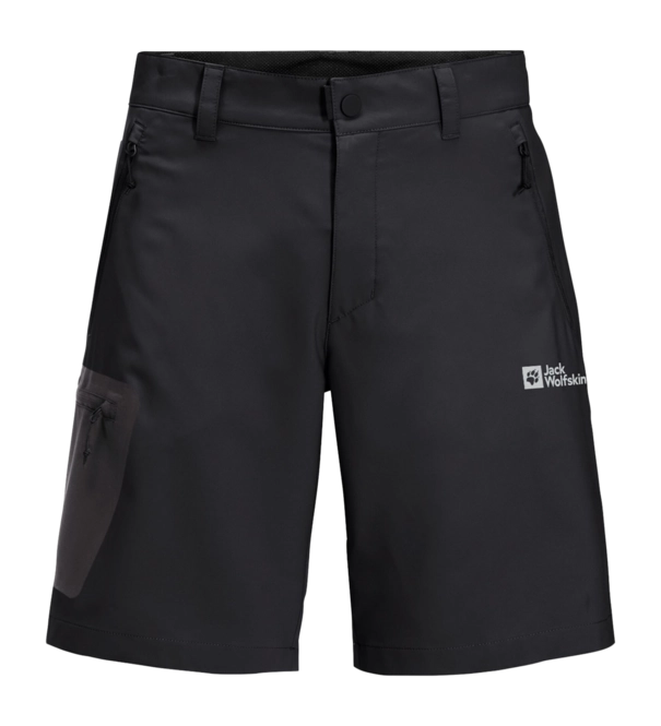 Shorts Jack Wolfskin Men Active Track Shorts Black