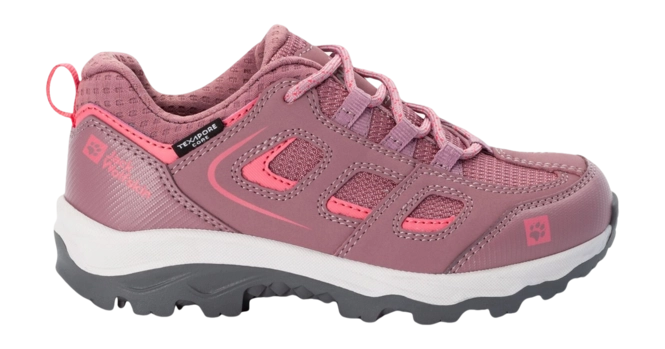 Walking Shoes Jack Wolfskin Kids Vojo Texapore Low Ash Mauve
