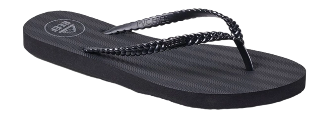 Slipper Reef Women Seaside Twist Black '24
