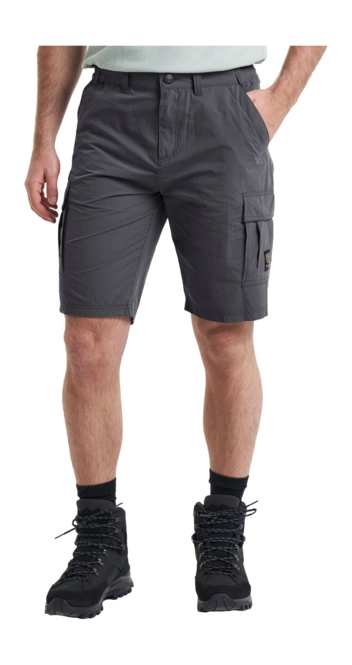 Trousers Tenson Men Thad Shorts Anthracite