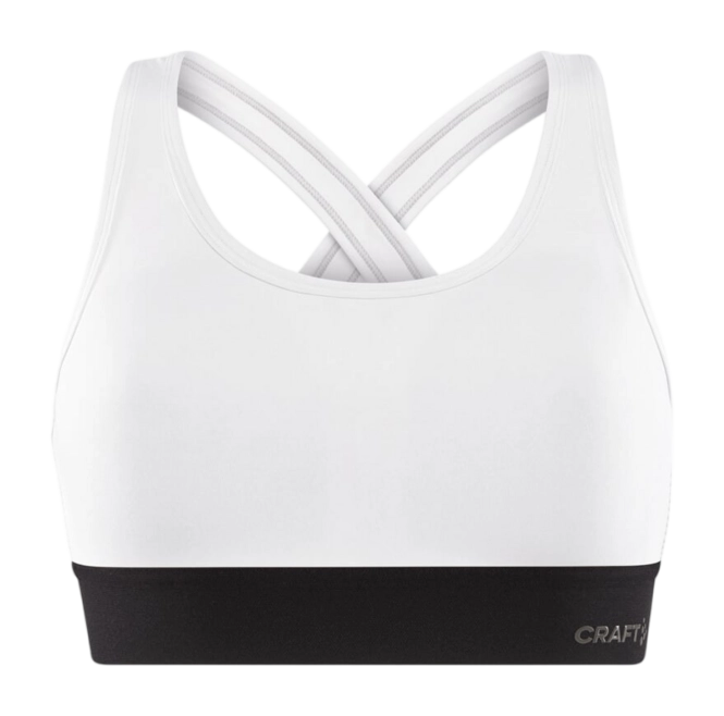 Sports Bra Craft Women Training Bra Padded White