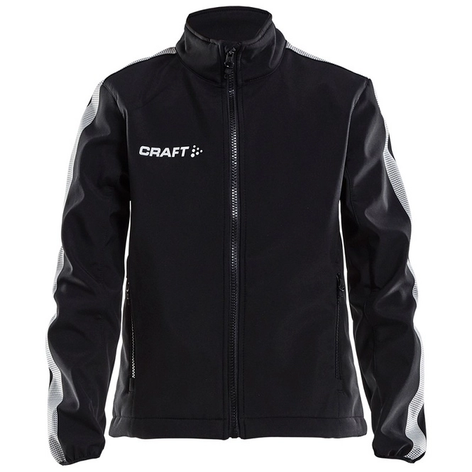 Tennis Jacket Craft Kids Pro Control Softshell Black '24