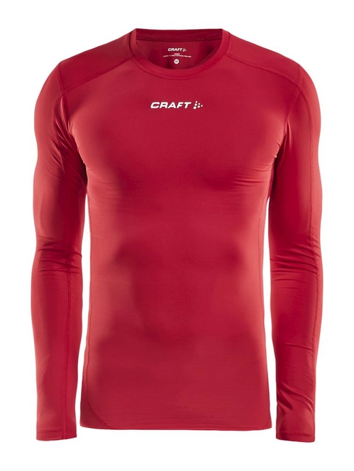 Undershirt Craft Unisex Pro Control Compression LS Bright Red '24