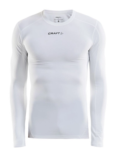 Undershirt Craft Unisex Pro Control Compression LS White '24