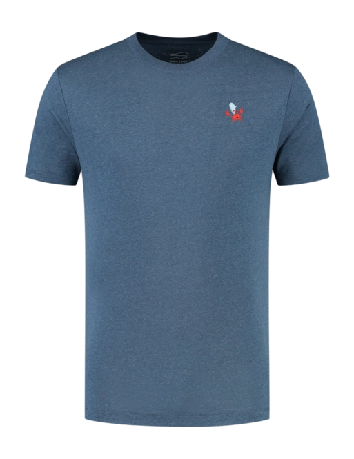 T-shirt Blue people walk denimcel oh crab indigo