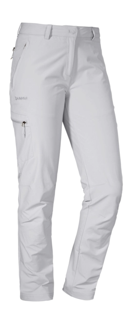 Trousers Schöffel Women Pants Ascona Regular Grey Violet