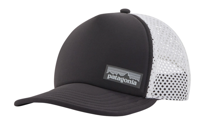 Cap Patagonia Unisex Duckbill Trucker Hat Black