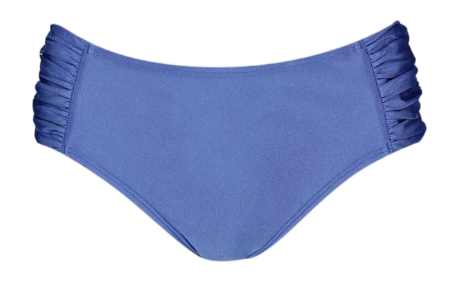 Bikini Bottoms Barts Women Isla Mid Waist Briefs Blue