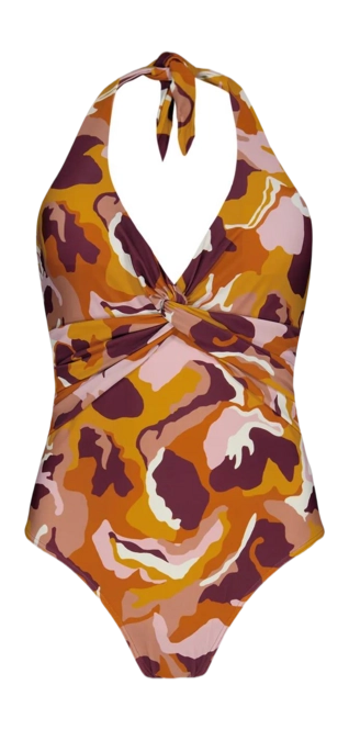 Swimsuits Barts Women Lunan Halter Shaping One Piece Ochre