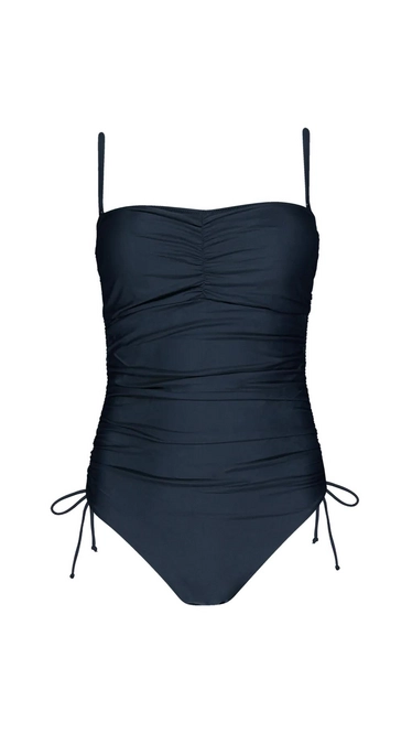 Swimsuit Barts Women Kelli Bandeau One Piece Navy