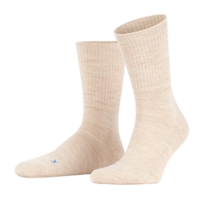 Hiking Socks Falke Unisex Walkie Light SO Sand Melange