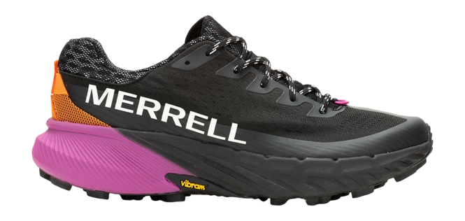 Trail Running Shoes Merrell Women Agility Peak 5 Black Multi