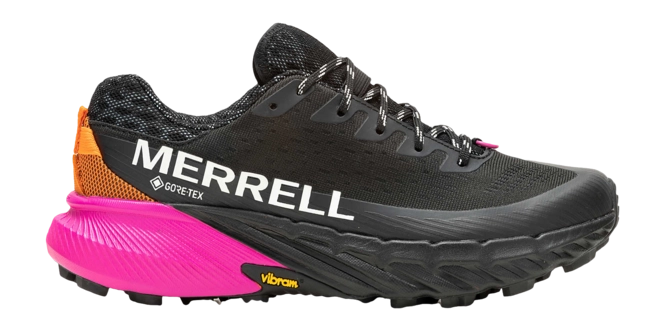 Trail Running Shoes Merrell Women Agility Peak 5 Gtx Black Multi