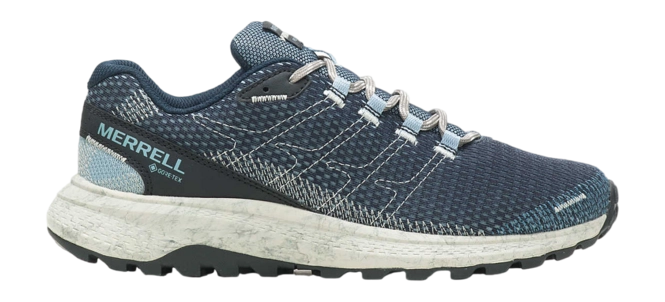 Trail Running Shoes Merrell Men Fly Strike GTX Navy