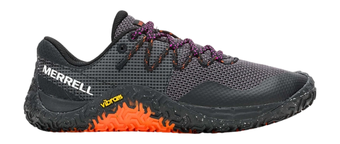 Barefoot Shoes Merrell Women Trail Glove 7 Black Multi