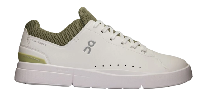 Trainers On Running Men The Roger Advantage White Olive