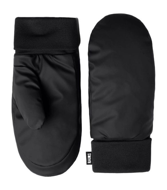 Mittens RAINS Unisex Alta Puffer Mittens Black