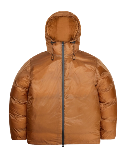 Winter Coats RAINS Unisex Kevo Puffer Jacket Rust