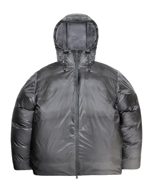 Winter Coats RAINS Unisex Kevo Puffer Jacket Grey