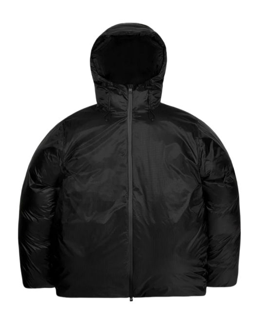 Winter Coats RAINS Unisex Kevo Puffer Jacket Black
