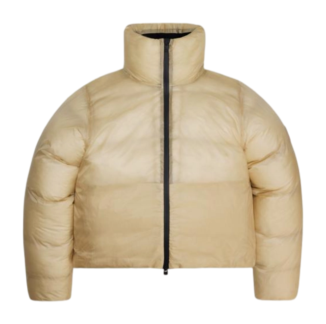 Winter Coats RAINS Women Kevo Short Puffer Jacket Dune