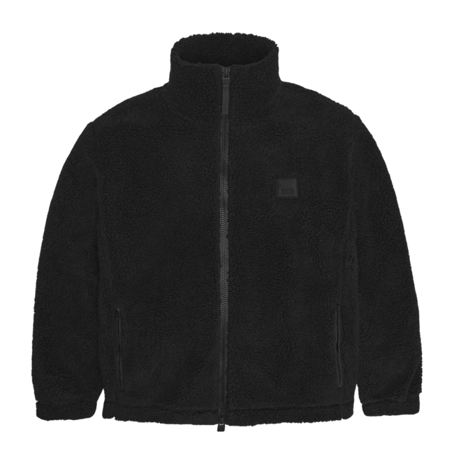 Winter Coats RAINS Unisex Kofu Fleece Jacket Black