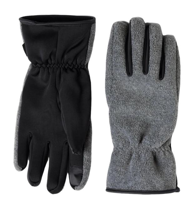 Gloves RAINS Unisex Heavy Fleece Gloves Dark Grey Melange