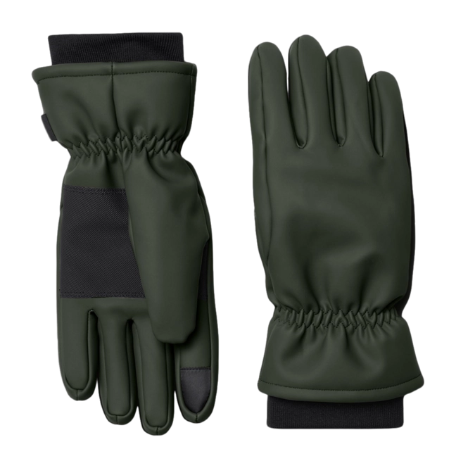 Gloves RAINS Unisex Insulated Gloves Green
