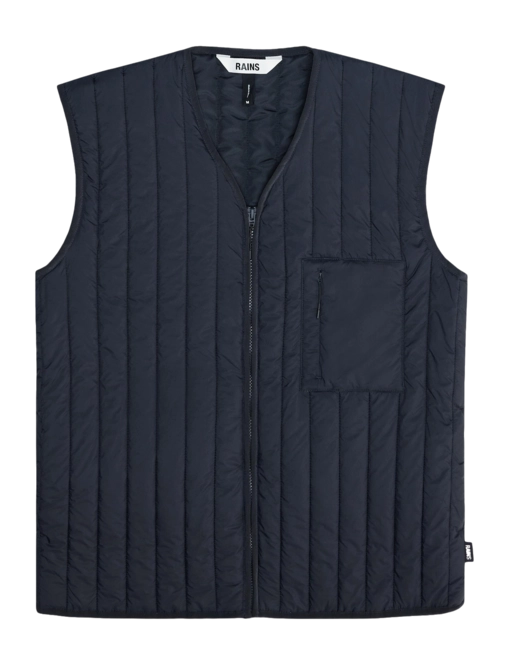 Body Warmer RAINS Unisex Banja Liner Vest Navy