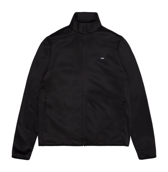 Zip Sweatshirt RAINS Unisex Sintra Fleece Jacket Black