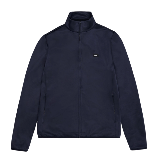 Zip Sweatshirt RAINS Women Sintra Fleece Curve Jacket Navy