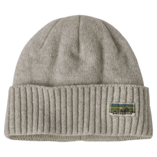 Beanie Patagonia Brodeo Beanie OG Legacy Label Crisp Grey