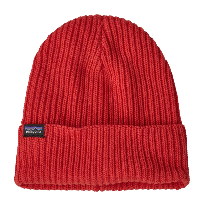 Beanie Patagonia Fishermans Rolled Beanie Madder Red