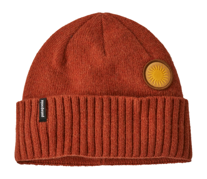 Beanie Patagonia Brodeo Beanie Spirited Sun Burnished Red