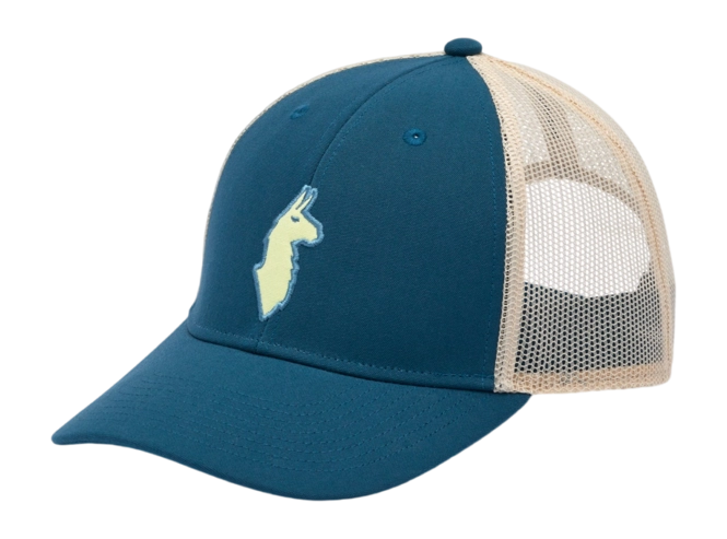 Cap Cotopaxi Llama Trucker Hat Abyss